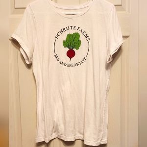 The Office Schrute Farms shirt sz lrg